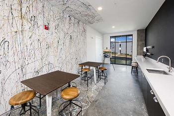 Designated live/work spaces